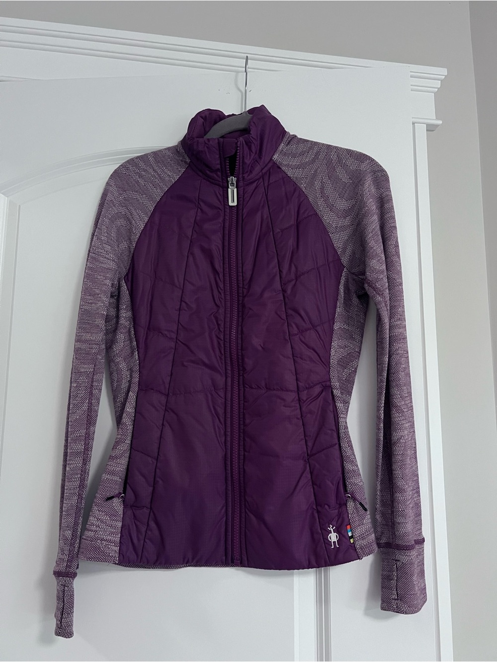 Smartwool Purple Hybrid Quilted Jacket
